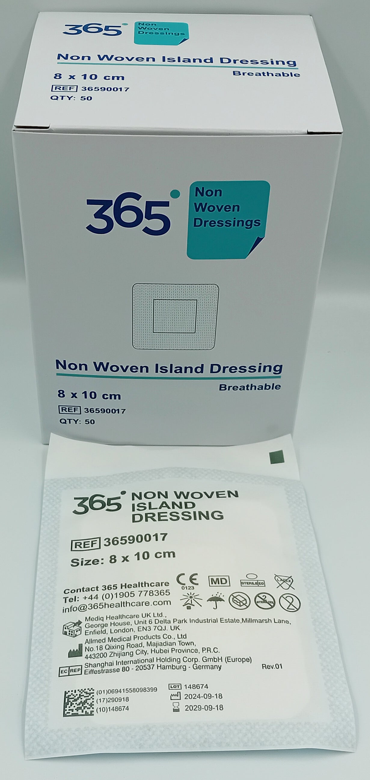 365 Non-Woven Island Dressing