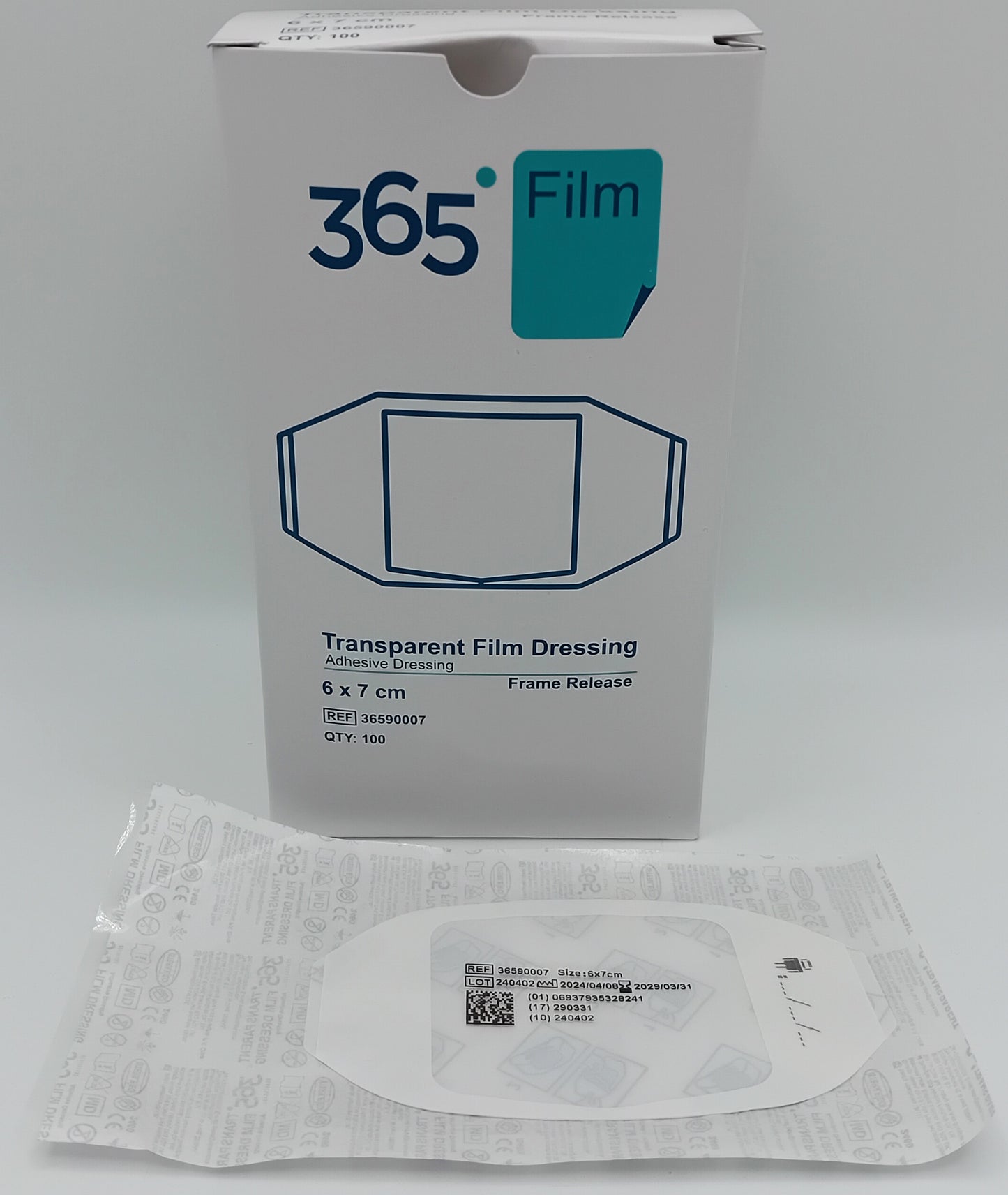 365 Transparent Film Adhesive Dressing