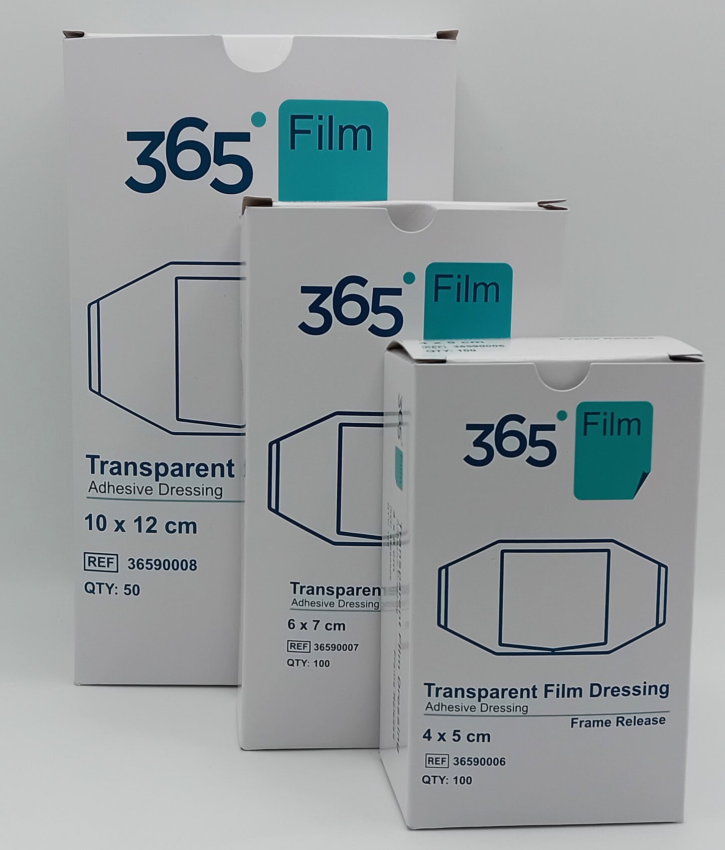 365 Transparent Film Adhesive Dressing