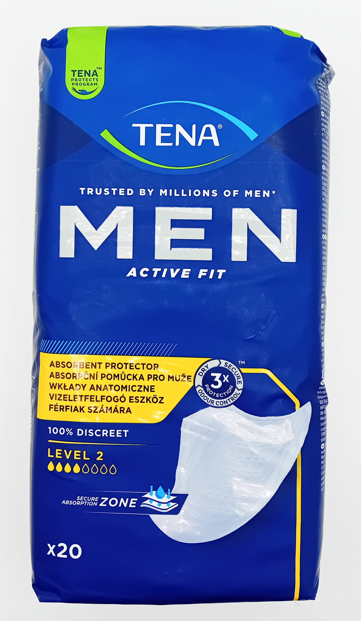 Tena Men Incontinence Protector Pads