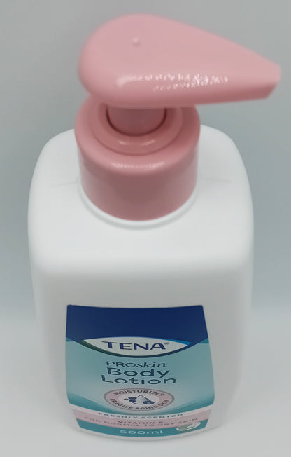 TENA Body Lotion 500ml - Gentle Moisturising Care for Sensitive Skin