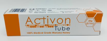 Activon 100% Manuka Honey 20g Tube - Medical Grade Wound Care