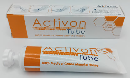 Activon 100% Manuka Honey 20g Tube - Medical Grade Wound Care