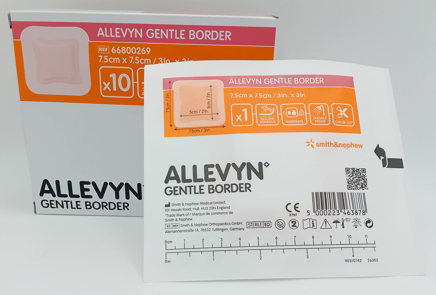 Allevyn Gentle Border Dressings