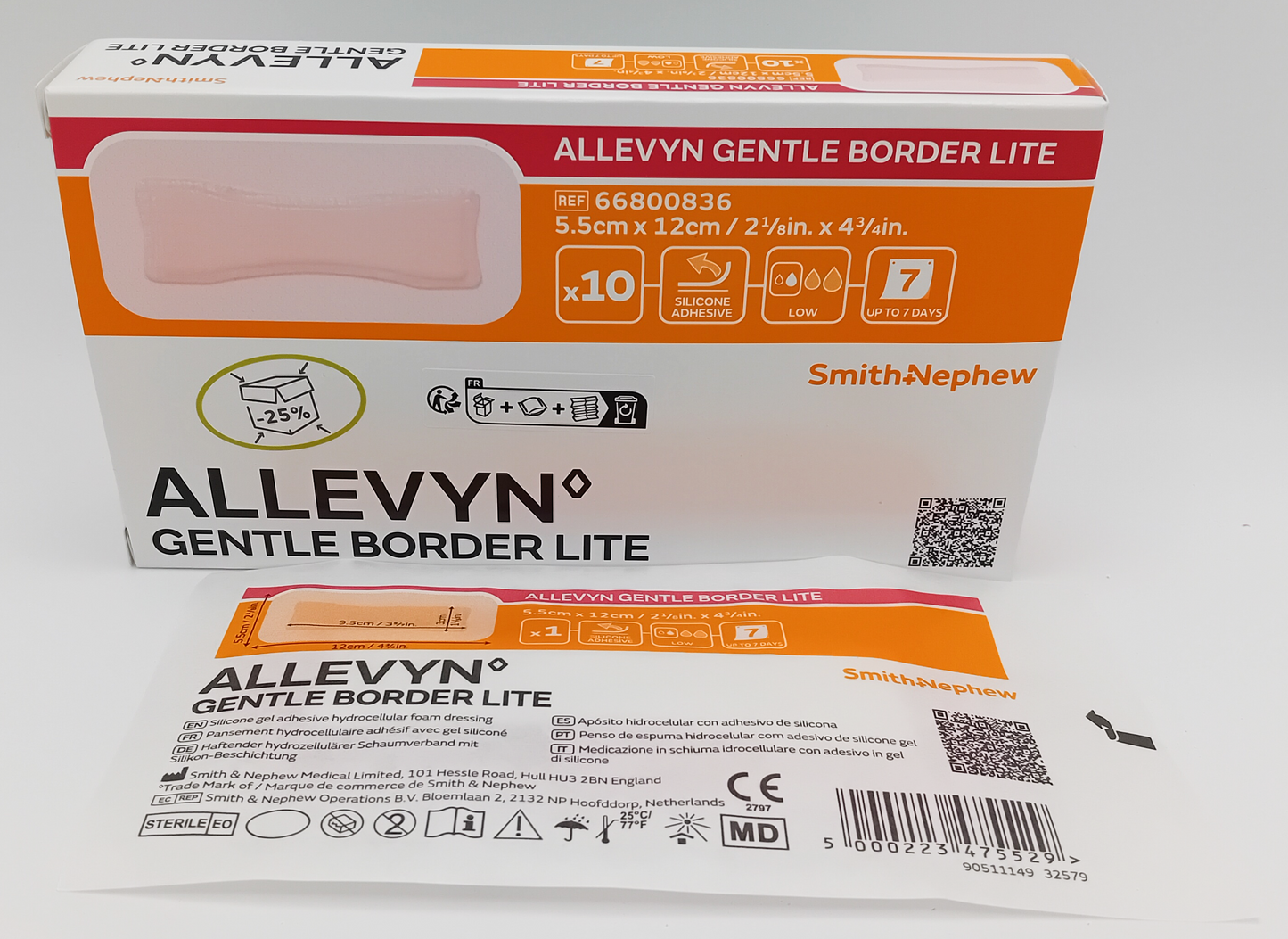 Allevyn Gentle Border Lite Boxes of 10