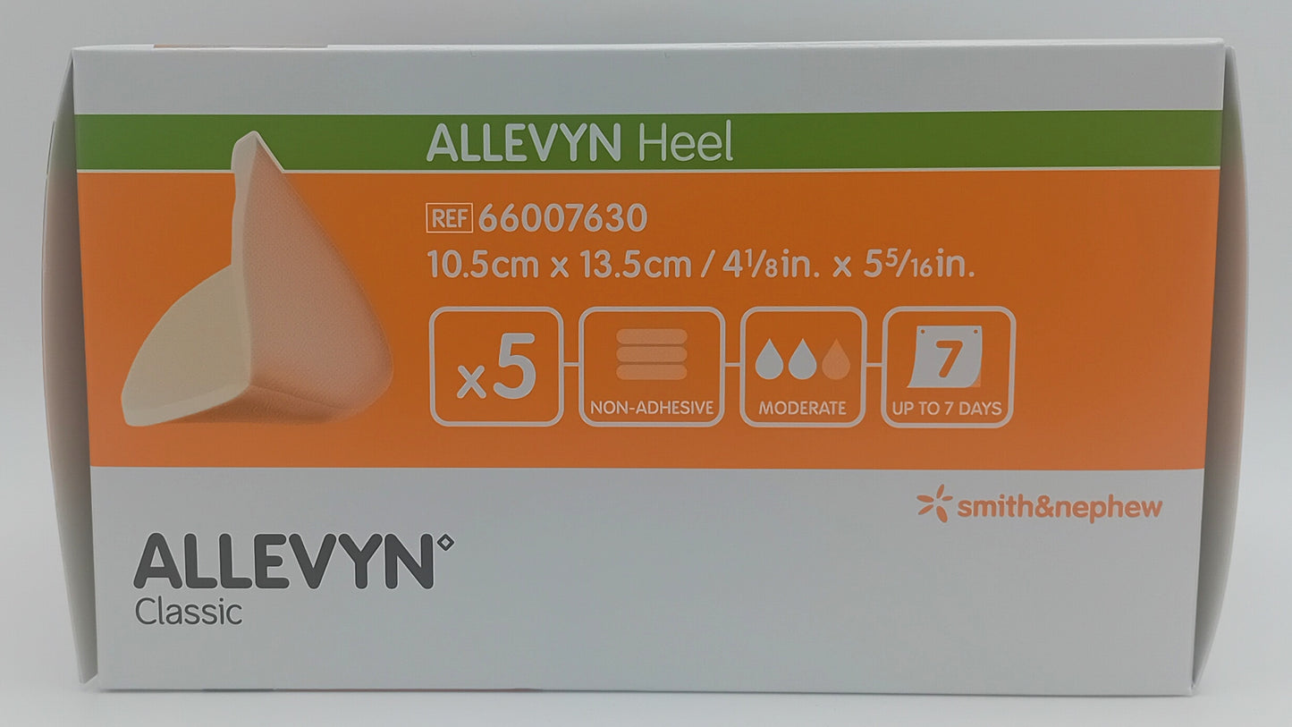 Allevyn Heel Foam Dressings – Box of 5