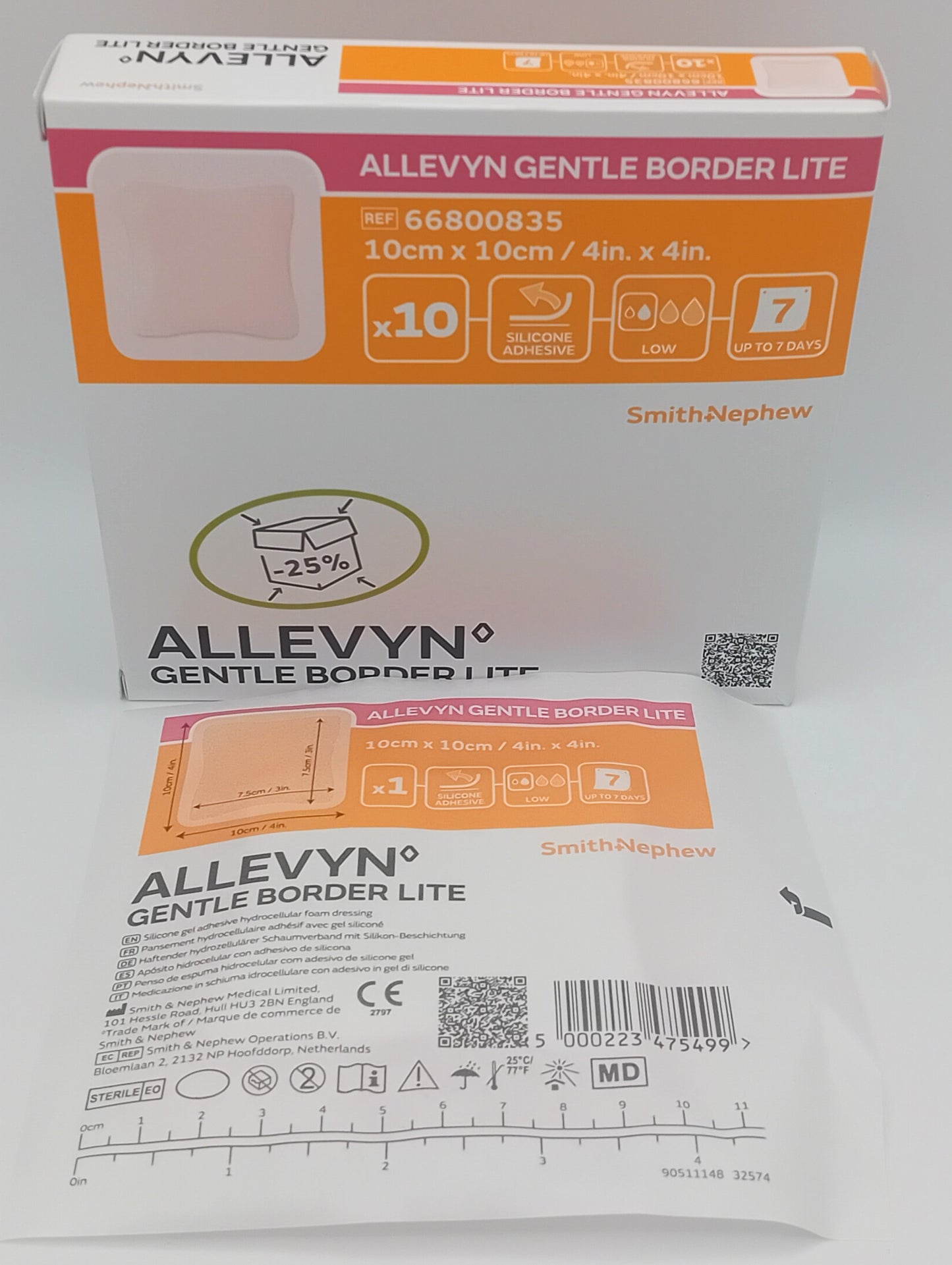 Allevyn Gentle Border Lite Boxes of 10