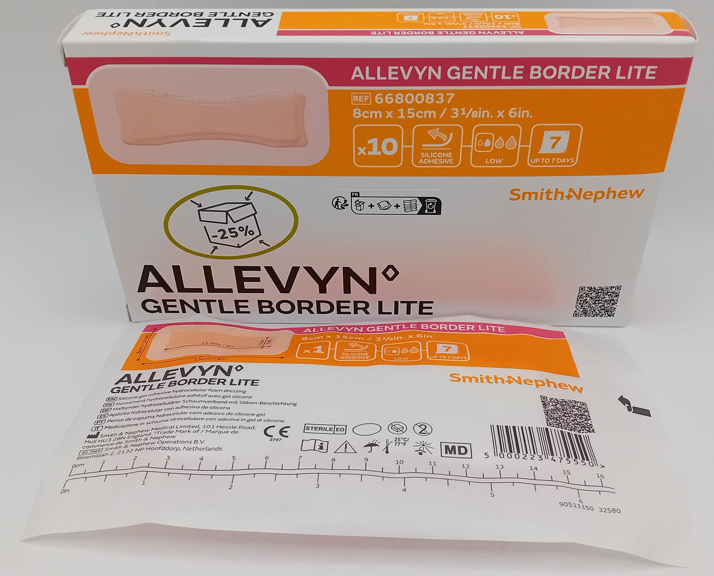 Allevyn Gentle Border Lite Boxes of 10