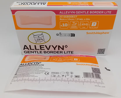 Allevyn Gentle Border Lite Boxes of 10