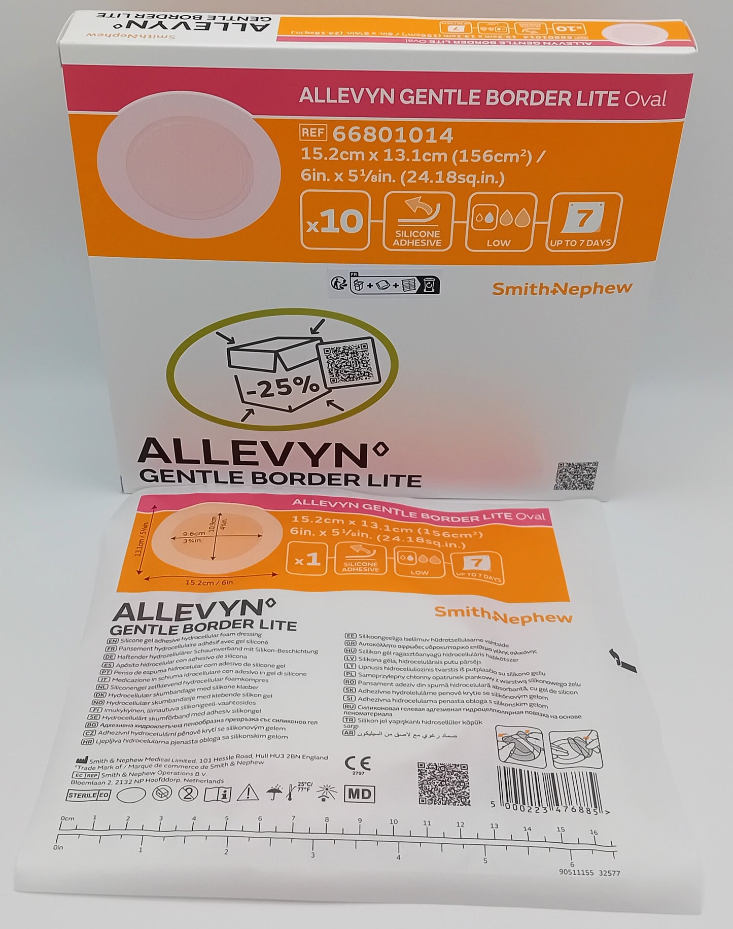 Allevyn Gentle Border Lite Boxes of 10