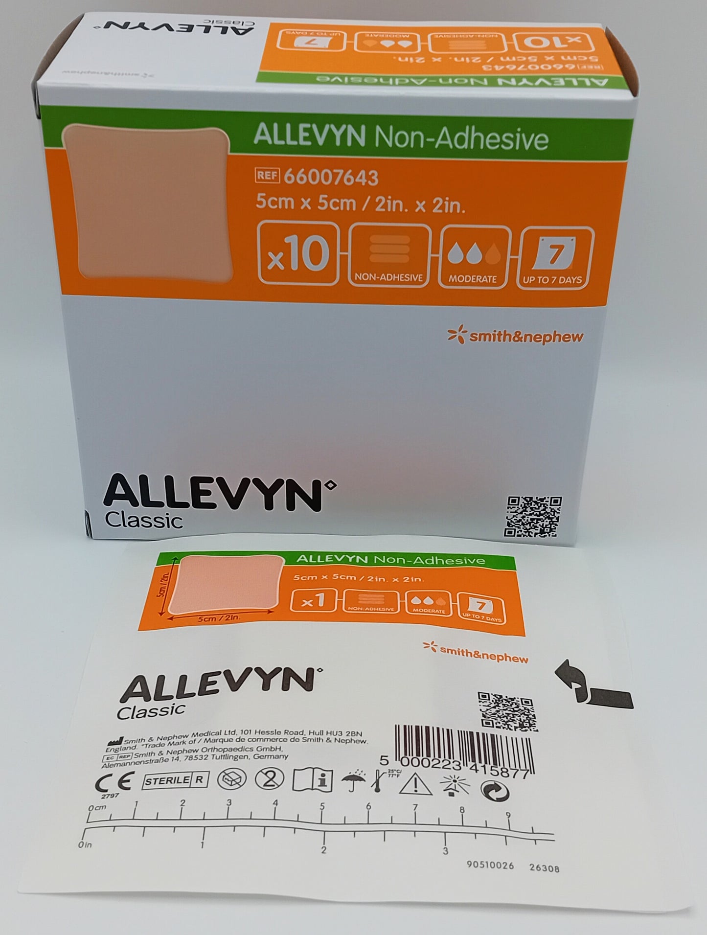 Allevyn Non-Adhesive Box of 10