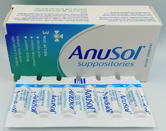 Anusol Suppositories – Box of 24