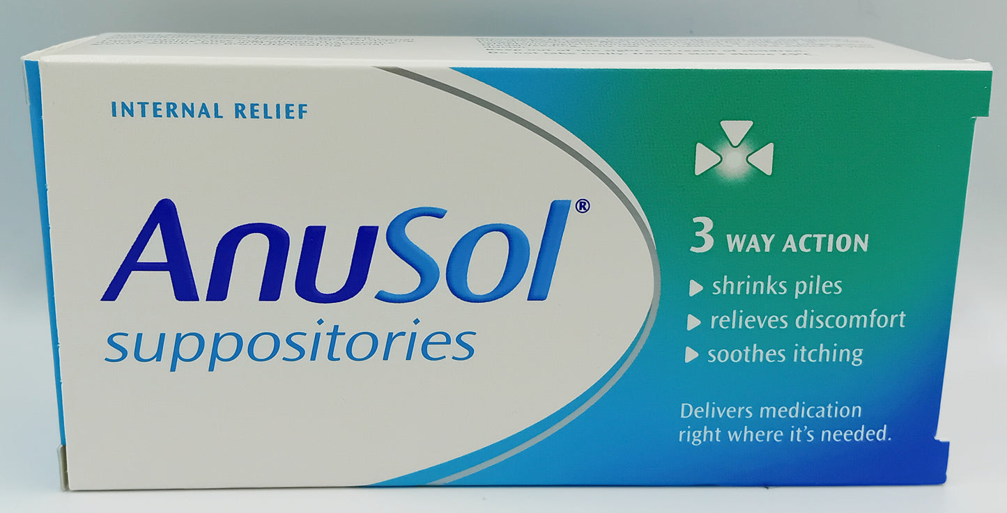 Anusol Suppositories – Box of 24