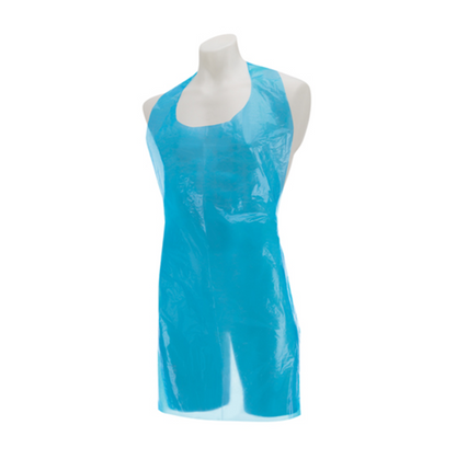 Disposable Apron Roll - Blue - 200 Aprons