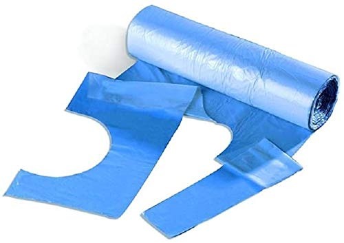 Disposable Apron Roll - Blue - 200 Aprons