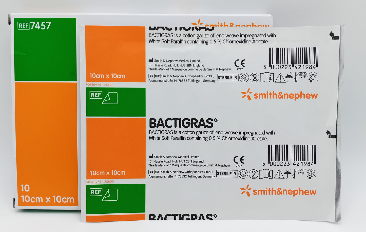 Bactigras Antiseptic Dressings