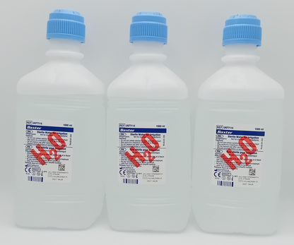 Baxter Sterile Irrigation Water 1000ml - Pack of 6 Bottles