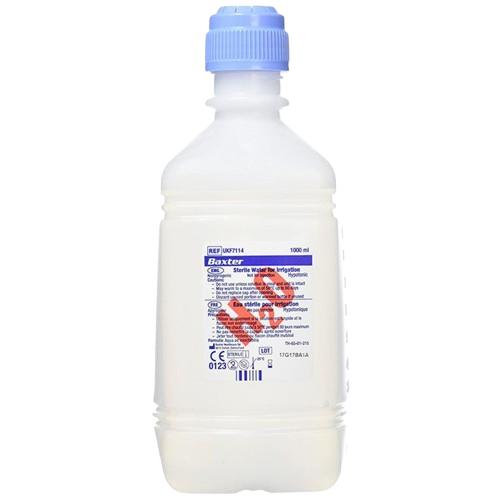 Baxter Sterile Irrigation Water 1000ml - Single Bottle