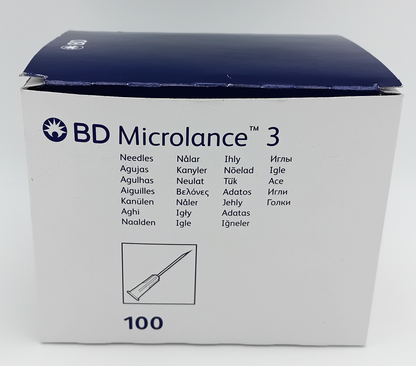 Microlance Needle Orange 25G – Box of 100