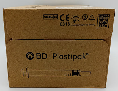 BD Plastipak Syringes 1ml – Box of 120