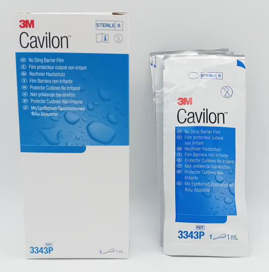 Cavilon No Sting Barrier Film - Single Pack of 5 (1ml Wipes)