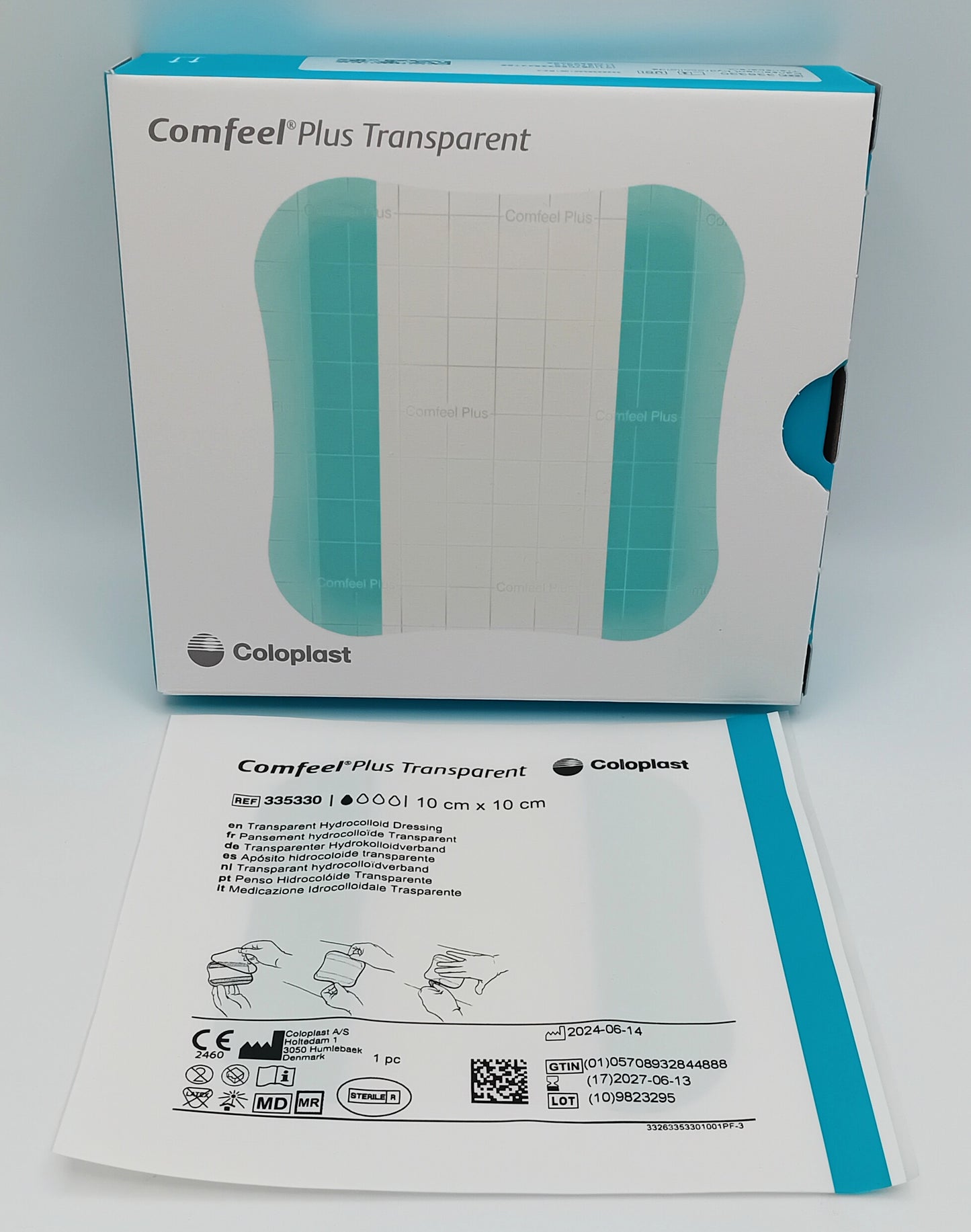 Comfeel Plus Transparent Hydrocolloid Dressings