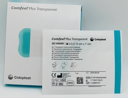 Comfeel Plus Transparent Hydrocolloid Dressings