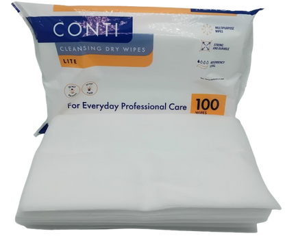 CONTI Lite Dry Wipe Large – Pack of 100