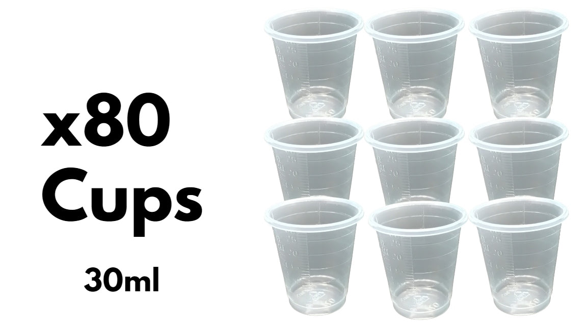 Measure Cups 30ml - Pack of 80