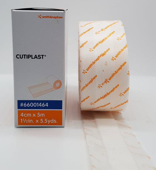 Cutiplast Non Sterile 4cm x 5m Single Roll