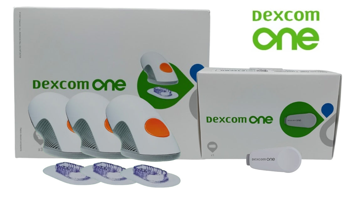 Dexcom ONE Glucose Monitoring System – Sensor Box of 3 & Transmitter