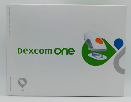 Dexcom ONE Glucose Monitoring System – Sensor Box of 3 & Transmitter