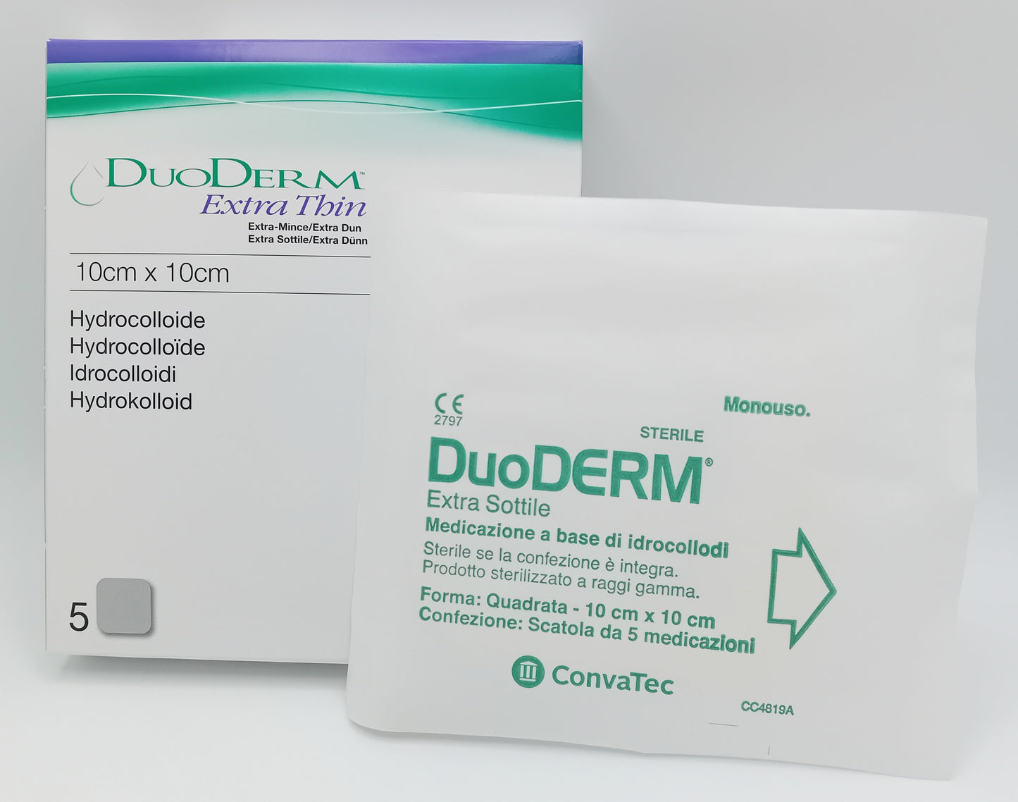 Duoderm Extra Thin Hydrocolloid Dressings