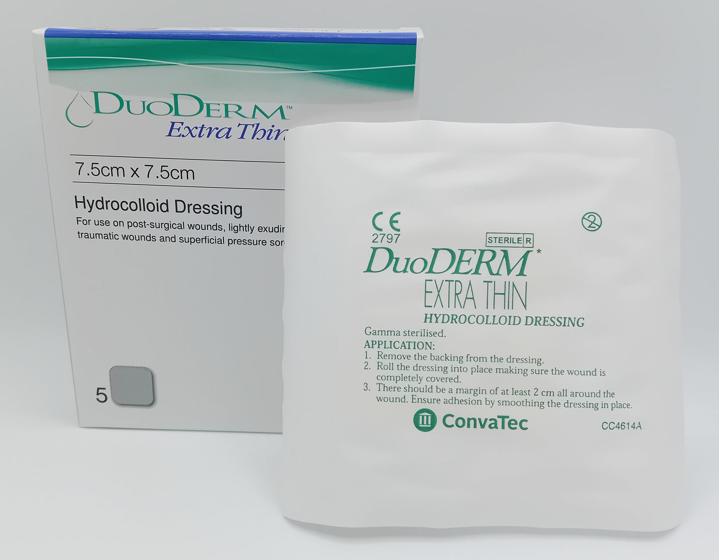 Duoderm Extra Thin Hydrocolloid Dressings