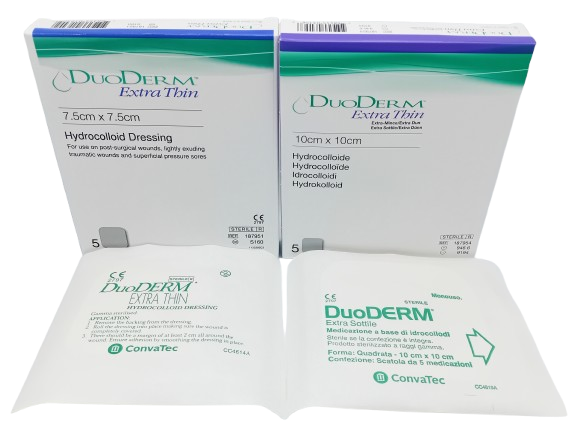 Duoderm Extra Thin Hydrocolloid Dressings