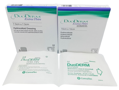 Duoderm Extra Thin Hydrocolloid Dressings