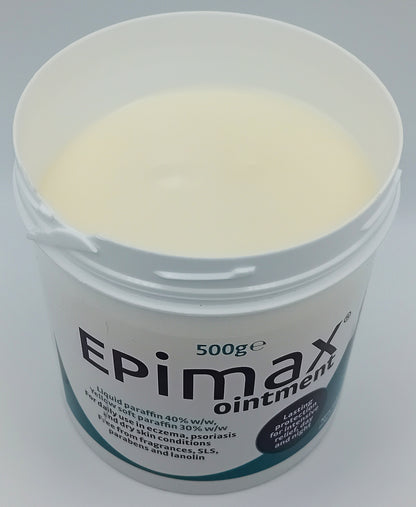 Epimax Cream Ointment - 500g Tube - Effective Moisturiser for Dry Skin