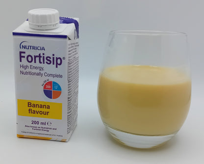 Fortisip 200ml Mixed Flavours - Pack of 24 (Strawberry, Chocolate, Vanilla, Banana)