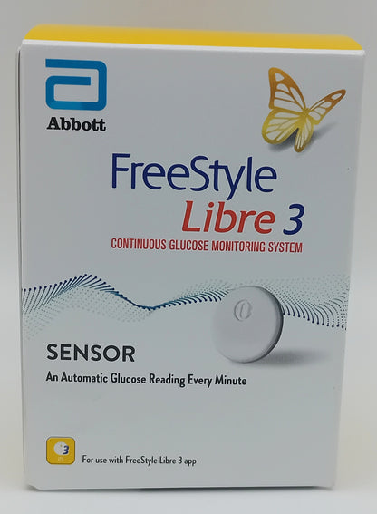 Freestyle Libre 3 Sensor Glucose Monitoring System - Continuous Blood Glucose Monitoring