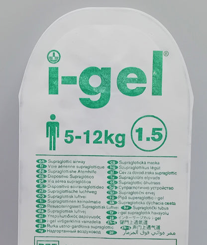 I-Gel Supraglottic Airway - Size 1.5 - Single Use