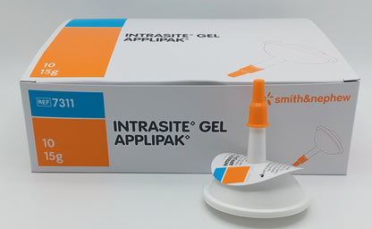 Intrasite Gel Applipak Hydrogel Wound Dressing Box of 10