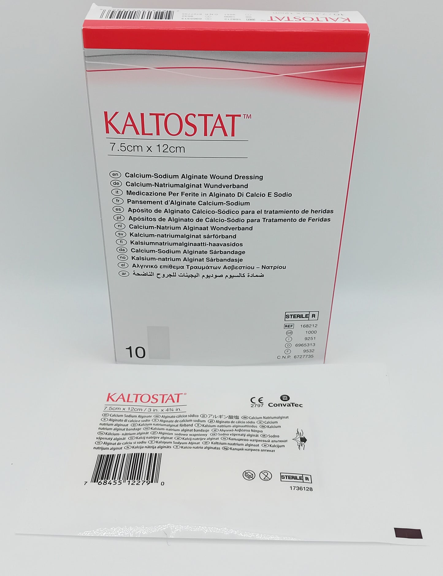 Kaltostat Calcium Alginate Wound Dressing