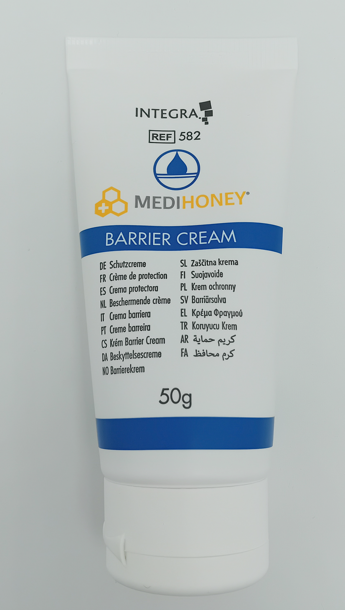 Medihoney Barrier Cream 50g Natural & Antibacterial Skin Protection with Manuka