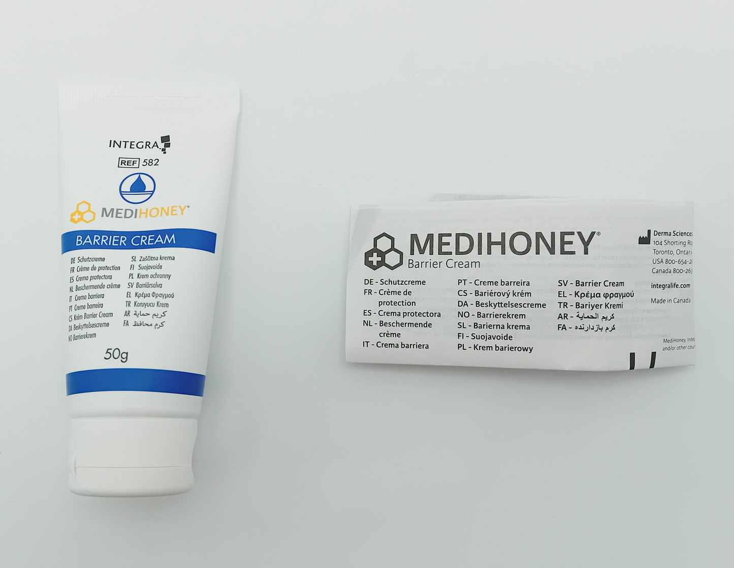 Medihoney Barrier Cream 50g Natural & Antibacterial Skin Protection with Manuka