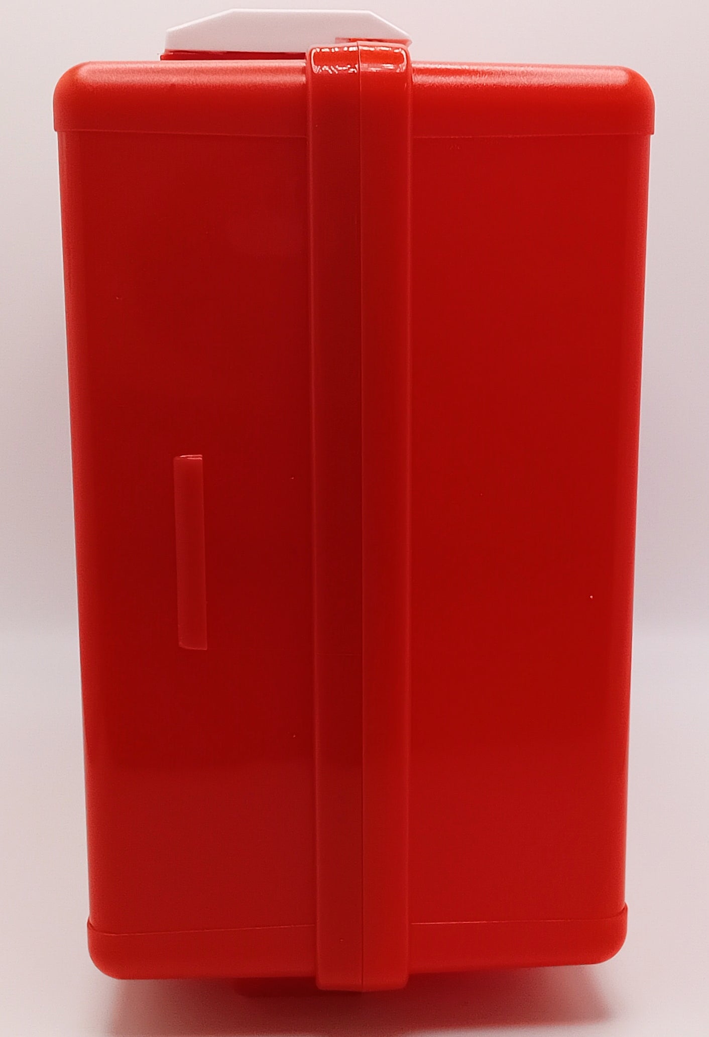 Empty First Aid Box - Red - Durable Storage for Medical Supplies