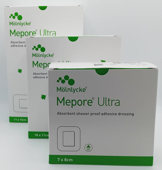 Mepore Ultra Aborbent Shower Proof Adhesive Dressings