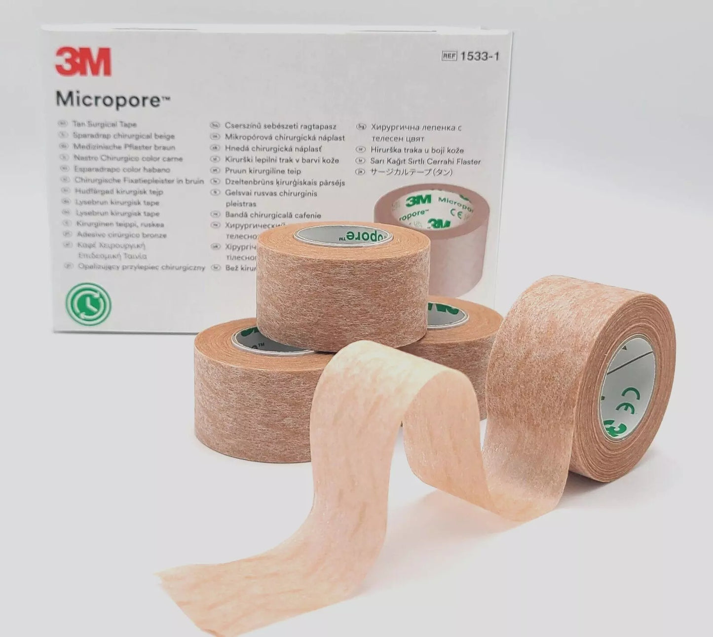 3M Micropore Tan Surgical Tape