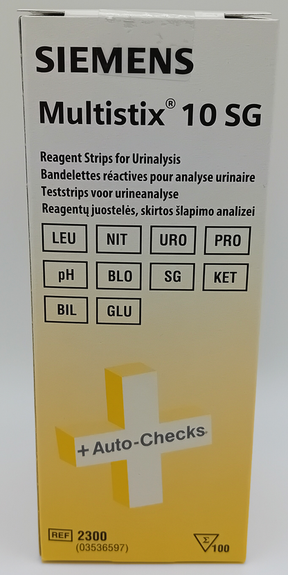 Multistix 10SG - Box of 100 - Urine Test Strips