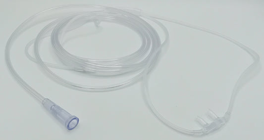 Soft Nasal Cannula with Soft Tip Prongs and 2.1m Oxygen Tubing