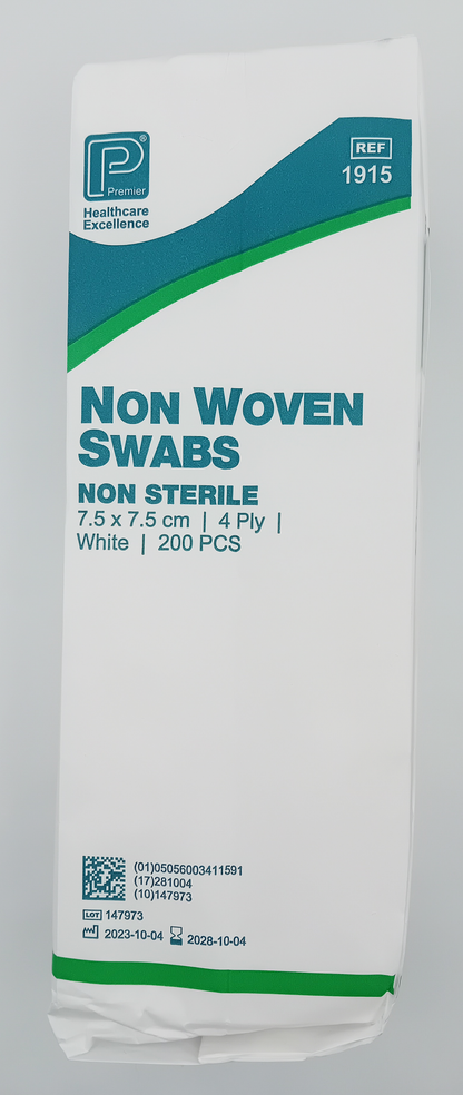 Non Woven Swabs Non-Sterile 4 Ply